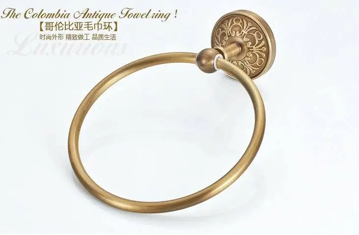 Bathroom accessories bathroom towel holder bath ring rack hanger American traditional style free shipping | Обустройство дома