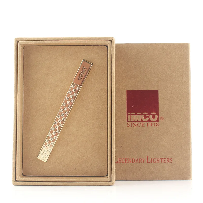 Оригинальная зажигалка IMCO тонкая мини-зажигалка для сигарет масла бензина