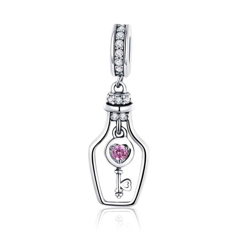 Fit Pandora браслет серебро 925 улыбка лицо Дельфин ключ Морская звезда мальчик подвески цветок дерево Wng бусины для изготовления ювелирных изделий - Окраска металла: asa1071-2