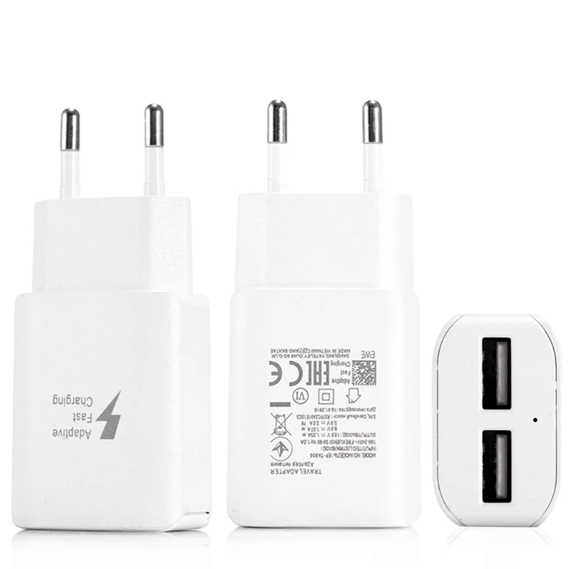 Зарядное устройство с двумя usb-портами для iPhone Samsung Motorola Xiaomi | Мобильные телефоны и