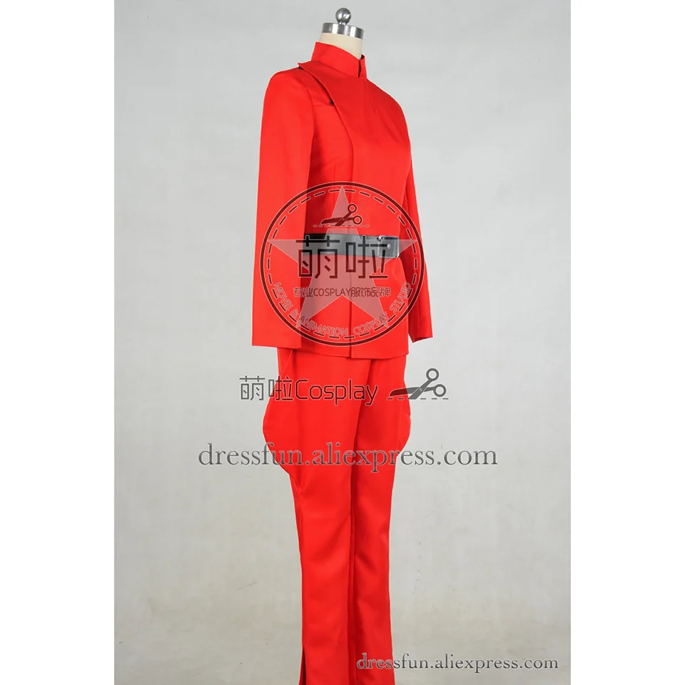 Звездные войны косплей имперский штурмовик полицейский адмирал костюм красная