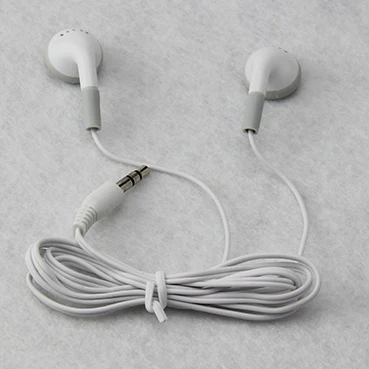

300pcs disposable Cheapest 3.5mm ear cup Ear phones Headphones antenna For phone MP3 MP4 Player for school for students as gift