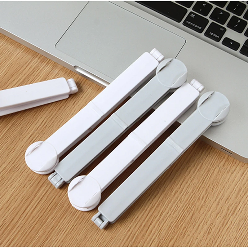 050 Portable Folding pocket clip New Kitchen Storage Food Snack Seal Sealing Bag Clips Sealer Clamp Plastic Tool 16cm*2cm | Дом и сад