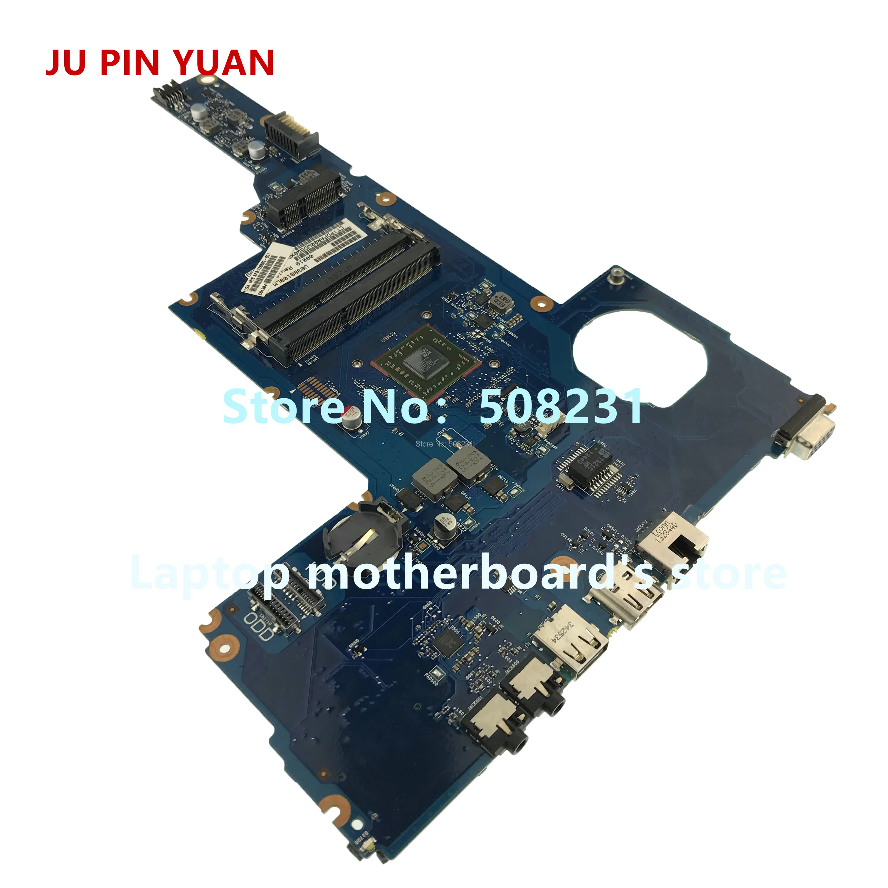Ju pin yuan 915468-601 915468-001 аккумулятор большой емкости DAG37DMBAD0 материнская плата для ноутбука для женщин, hp ноутбук 17-W 17-AB Тетрадь ПК 1050 2 Гб i5-7300