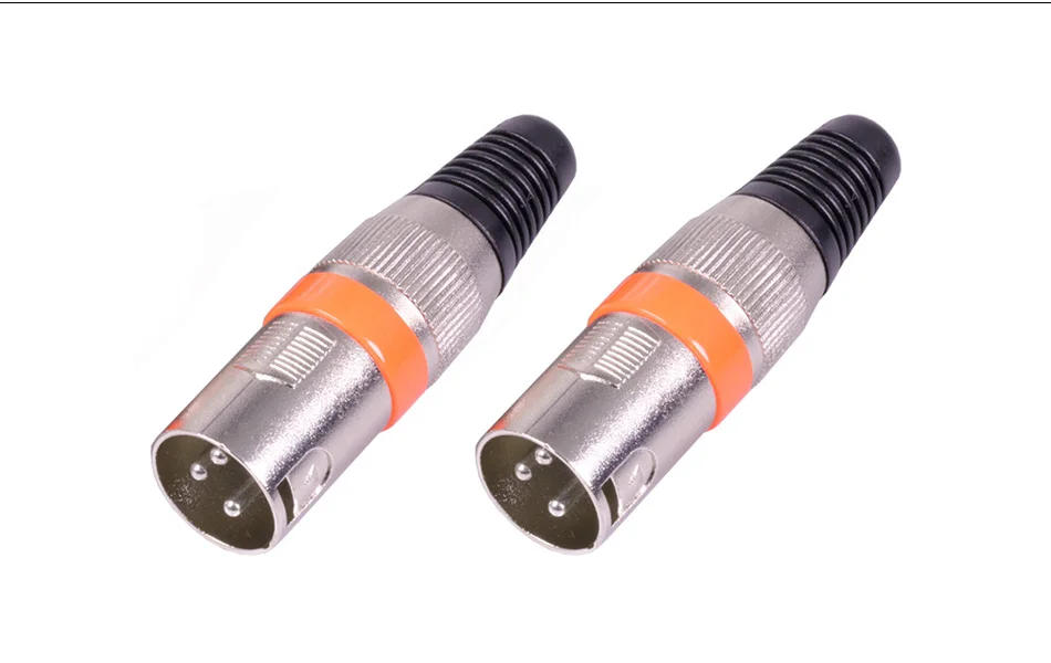 1 шт. XLR разъем 3pin микрофон Микрофон XLR штекер папа XLR Женский Джек мама Адаптер 7 цветов