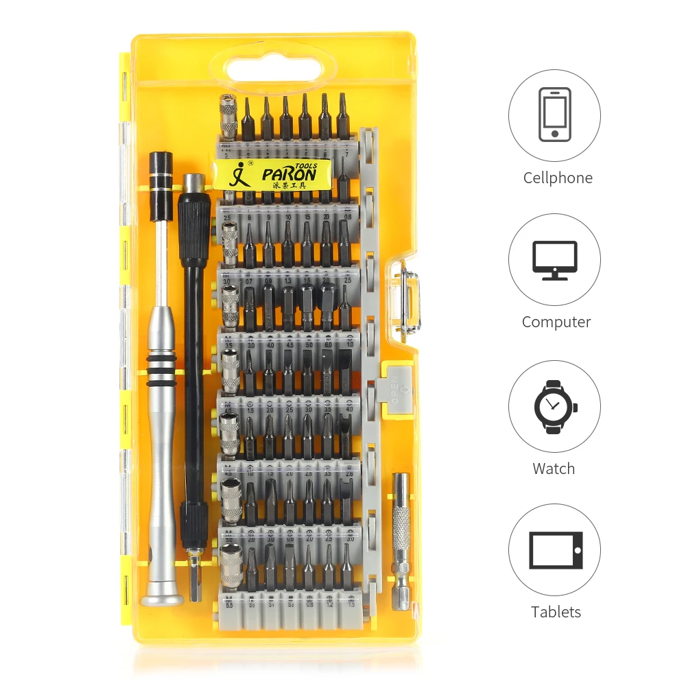 60 в 1 Многофункциональный Telecommun инструмент Магнитный Torx шестигранные Phillips