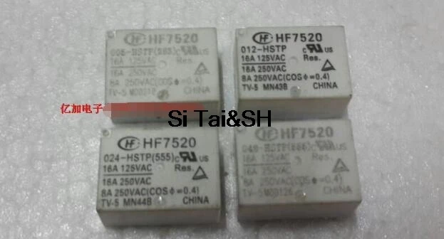HF7520 024 HSTP 424V 16A250VAC| |