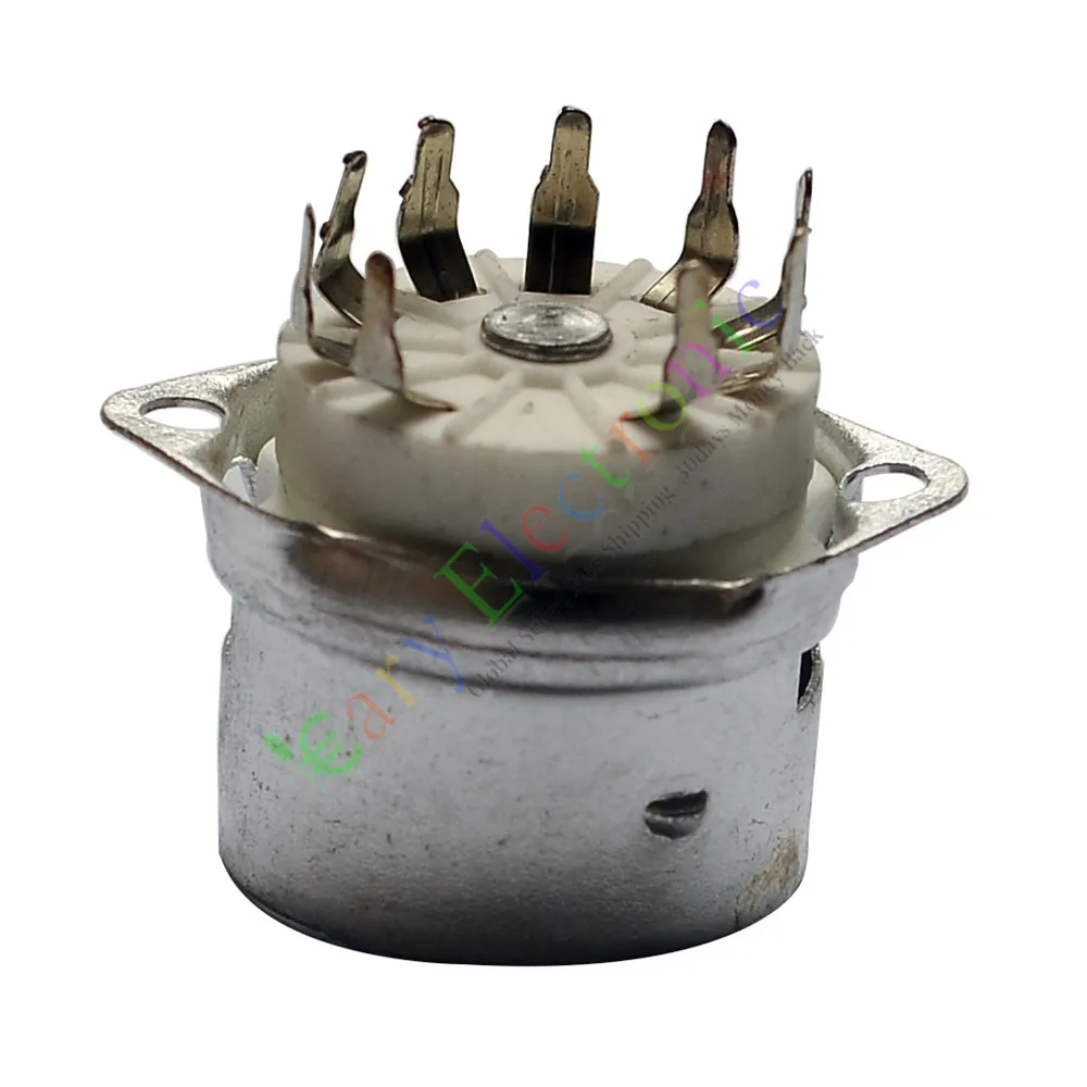 Опт и розница 20 шт 9pin Керамический клапан для гнезда вакуумных трубок 12AX7 12AU7 6P1 EL84