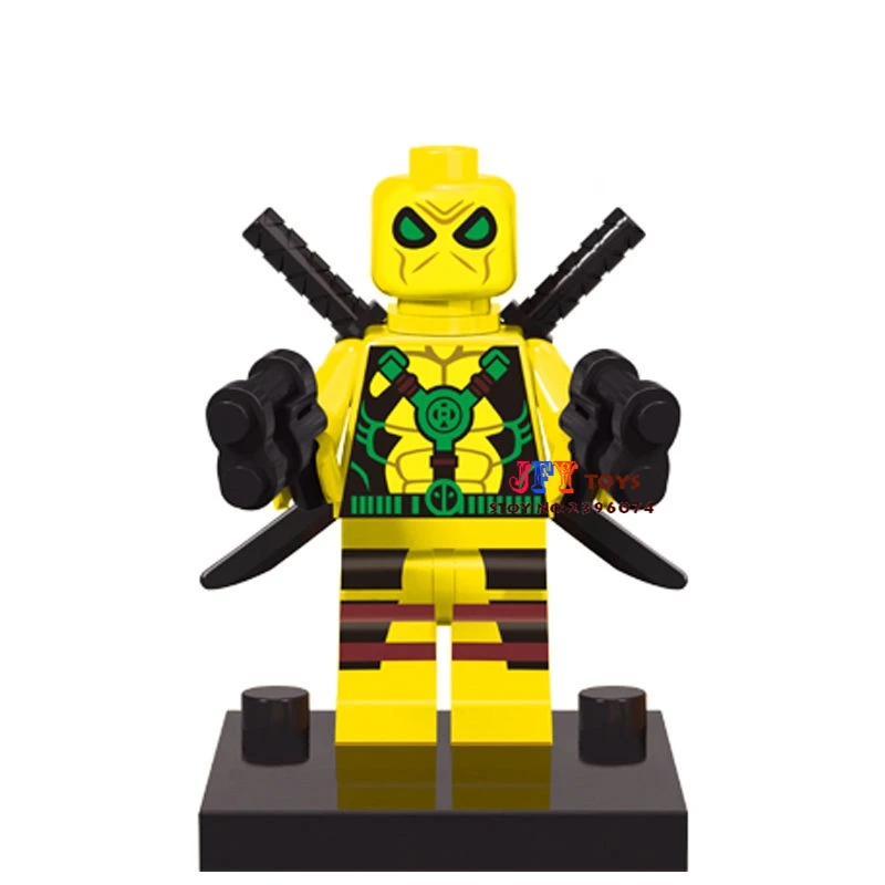 M033 Одна супергерой Дэдпул Deathstroke строительные блоки Модель Кирпичи игрушки для детей brinquedos menino - Цвет: M033
