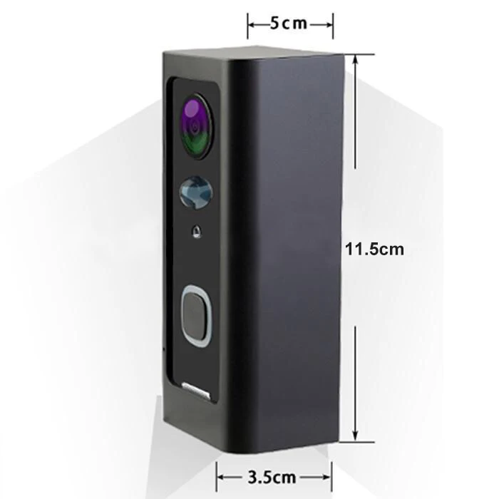 FHD Mini 1080P кольцо 2 Смарт WiFi видео домофон с камерой Chime ночного видения дверной