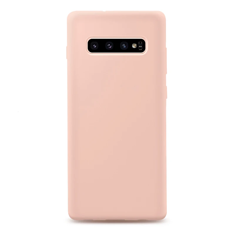 Жидкий силиконовый чехол для samsung s10 s8 s9 plus s10E, чехол для смартфона galaxy s 8 9 10 E s8plus s9plus s10plus, чехол