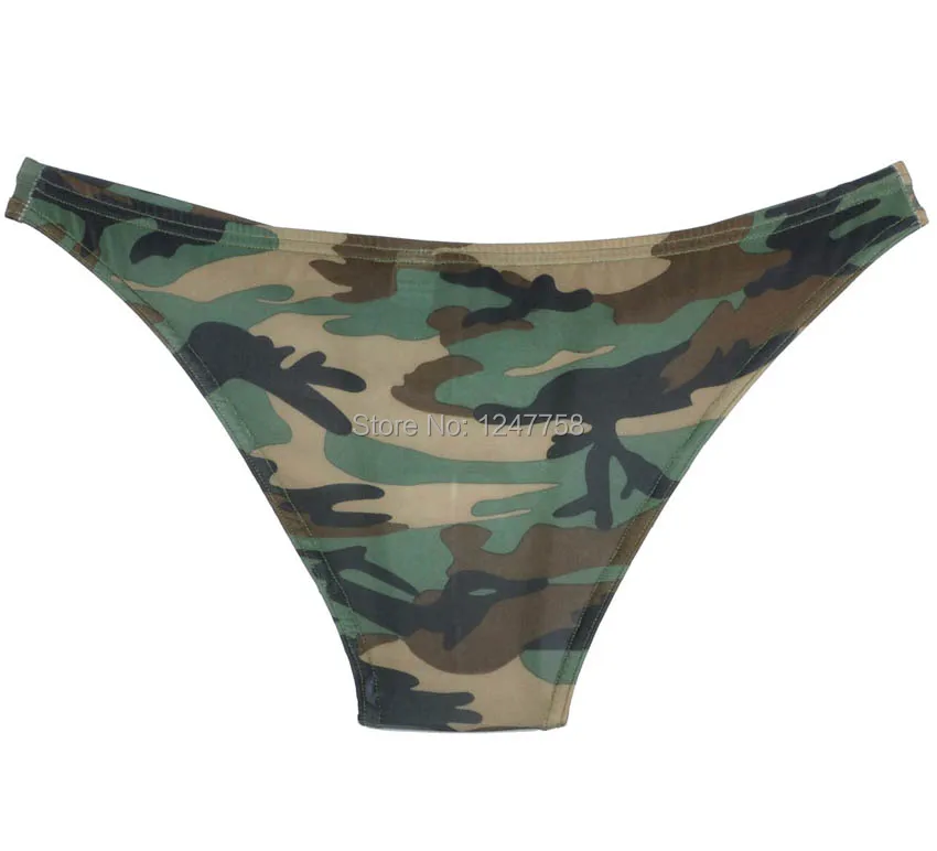 Мужские камуфляжные трусы-бикини камуфляжное нижнее белье эластичные трусы с