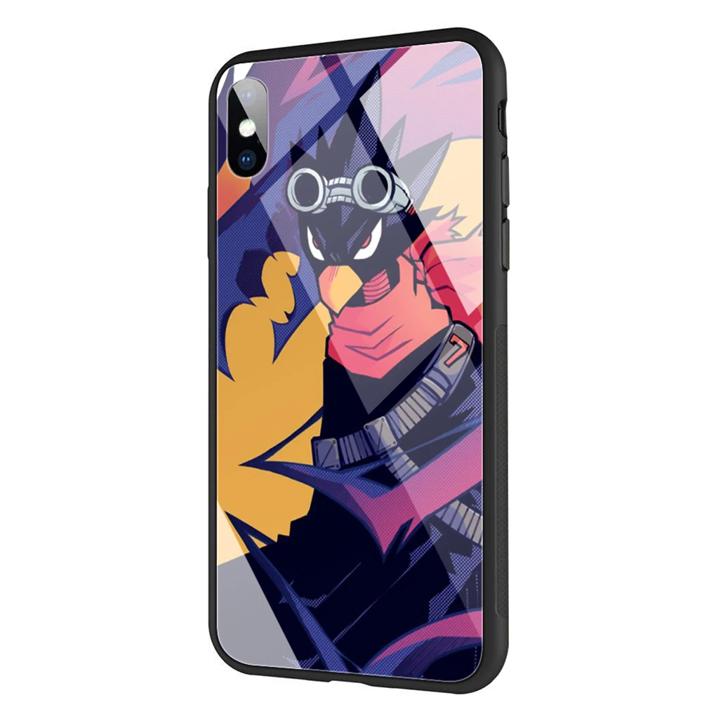 Чехол Lavaza из ТПУ с рисунком героев Академии токоями и аниме для iPhone XS Max XR X 8 7 6 6S Plus