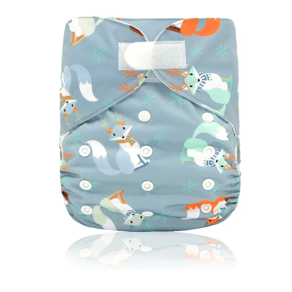 ef56 Miababy(5 шт./лот) большой XL карман ткань пеленки для ребенка 2 лет и старше, sday-сухой внутренний, регулируемый размер, подходит для талии 36-58 см - Цвет: ef56