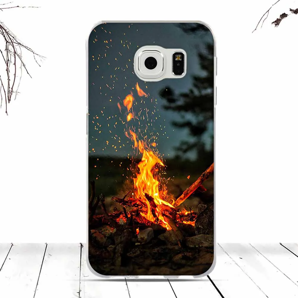 Fundas для samsung Galaxy S6 G920 Чехол Мягкий ТПУ силиконовый роскошный чехол телефона
