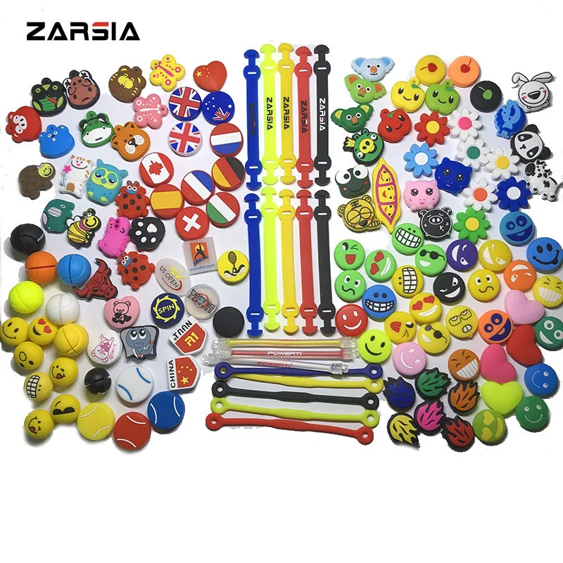 150 pcs(Assorted types) tennis racket vibration dampeners,Tennis damper Dampener Shock,tennis accessories