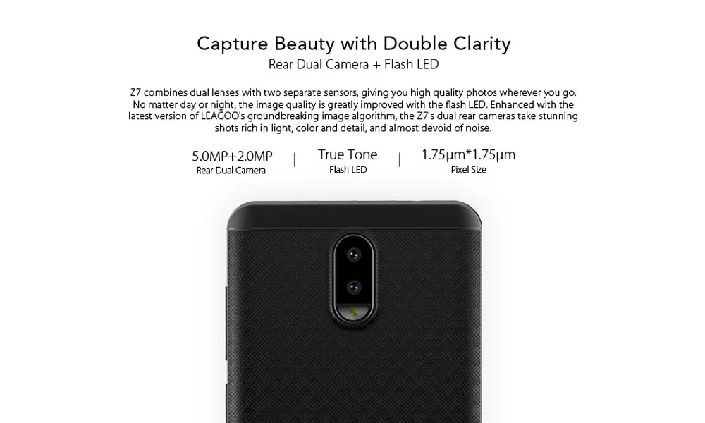 LEAGOO Z7, 4G, мобильные телефоны, Android 7,0, 1 Гб+ 8 Гб, четырехъядерный смартфон, двойная задняя камера, две sim-карты, 480 P, 5,0 дюймов, сотовый телефон
