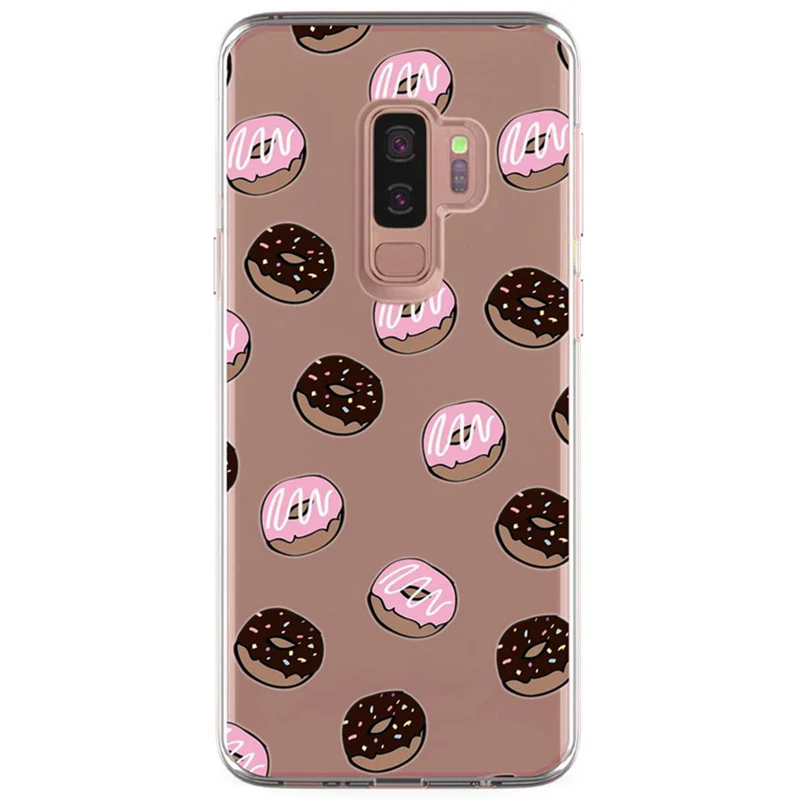 Для Samsung Galaxy S9 S9Plus S8 Plus S7 edge Note 8 J530F J720 A3 A5 2017 2016 TPU мягкий чехол с рисунком ананаса E318