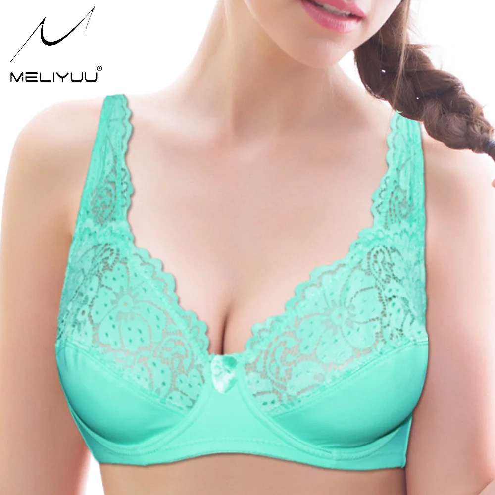 Сексуальный женский большой кружевной бюстгальтер с косточками Bralette нижнее