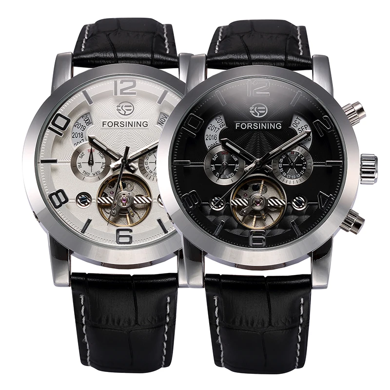 Часы наручные FORSINING Мужские автоматические механические повседневные с корпусом