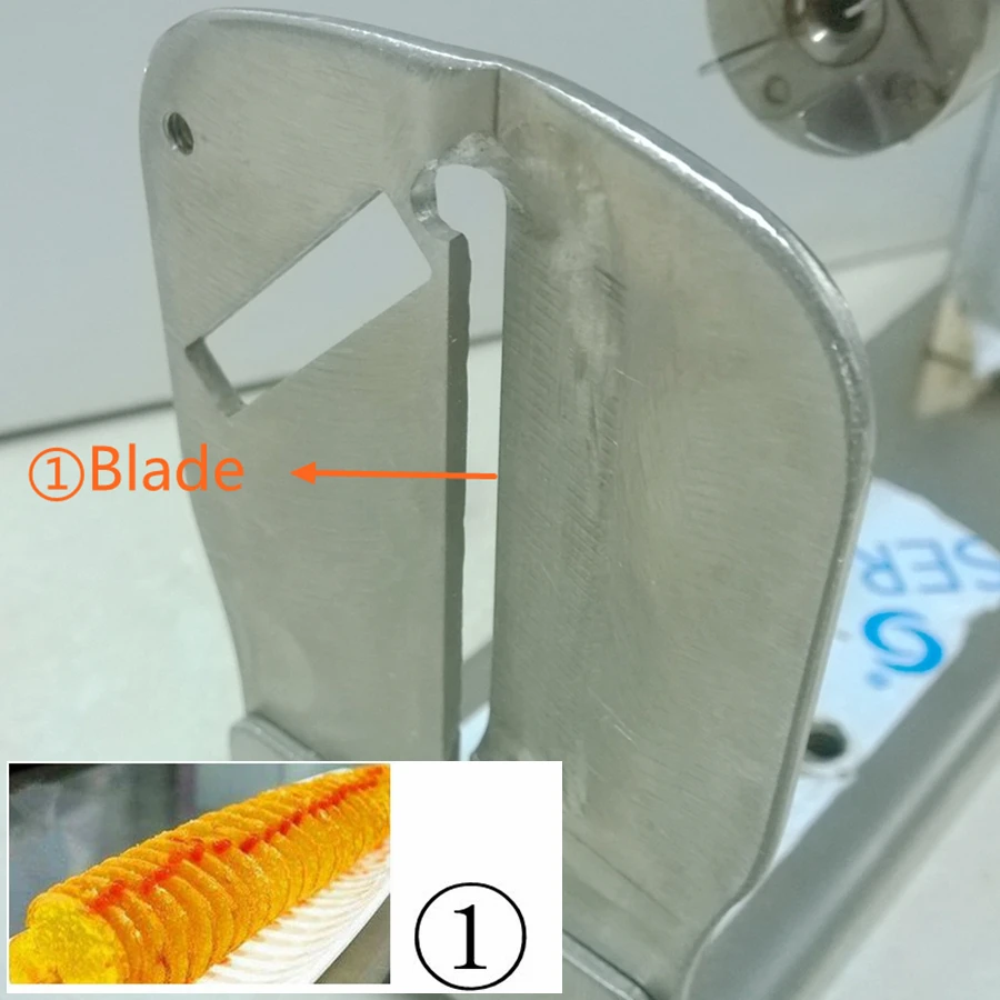 ITOP Инструкция для Tornado potato Cutter 3 в 1 Многофункциональное лезвие лезвия из нержавеющей стали витая овощерезка кухонный помощник