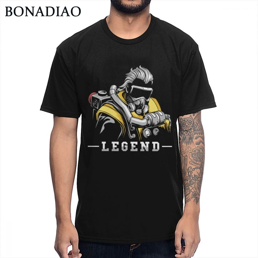 Футболка мужская хлопковая с круглым вырезом летняя тенниска принтом