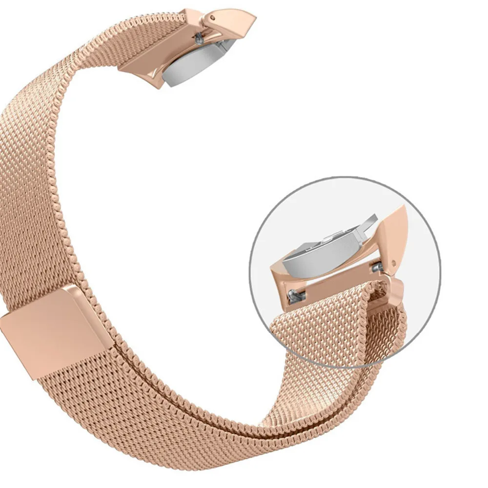 Миланские магнитные часы ремешок для samsung gear S2 металлический ремешок для часов быстросъемные наручные часы 20 мм