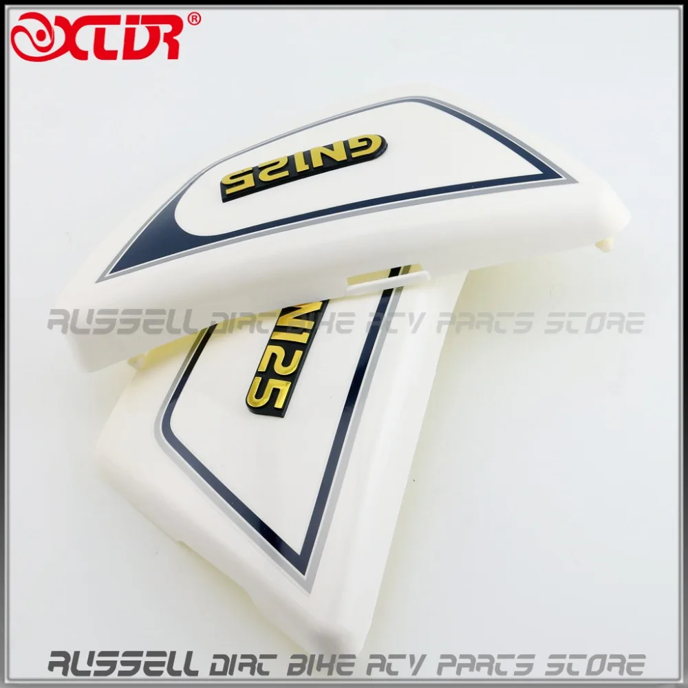 Fuel Tank Plastic Cover Left Right SIDE FAIRING PANEL COVER For SUZUKI GN125 GN 125 | Автомобили и мотоциклы