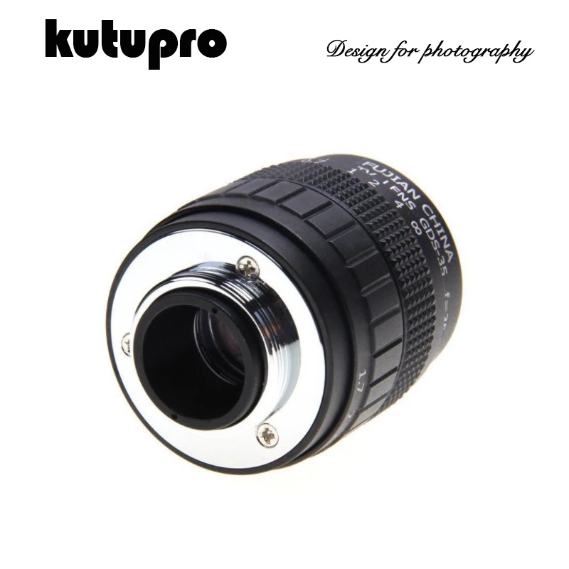 Фуцзянь 35 мм F1.7 CCTV ТВ кино объектив + C крепление макрокольцо для Sony E Nex-5T Nex-F3 Nex-6 Nex-7