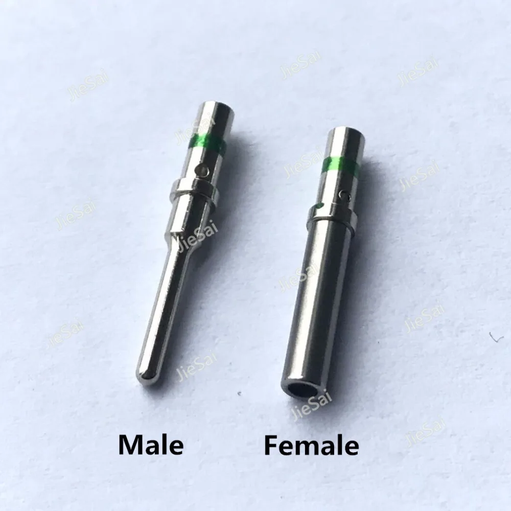 10 шт 20 DT Pin 14 16 AWG 0460 215 16141 0462 209 твердый обжимной терминал с зеленой