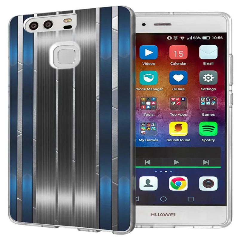 Для Huawei P9 Lite/P8 Lite/P10Lite Y5 II 2 Y5ii/Y6 Compact/мягкий чехол из ТПУ с узором дизайнерское