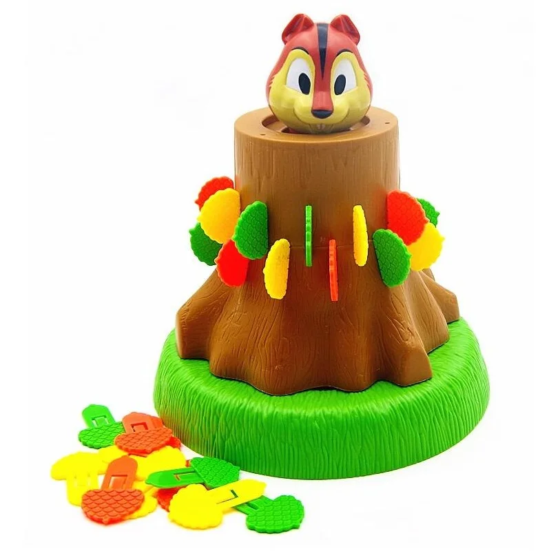 

Creative Funny Squirrel Bouncing Bucket Decompression Toy Party Board Game Desktop Family Party Game Toy Birthday Gift 2021