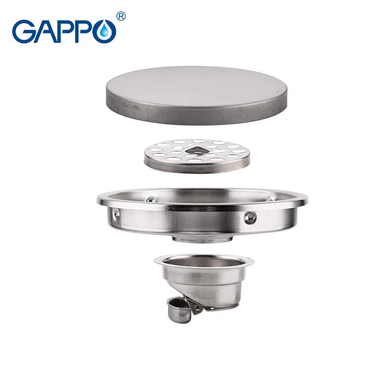 GAPPO дренажи из нержавеющей стали анти запах ванная комната покрытие для пола Drainers