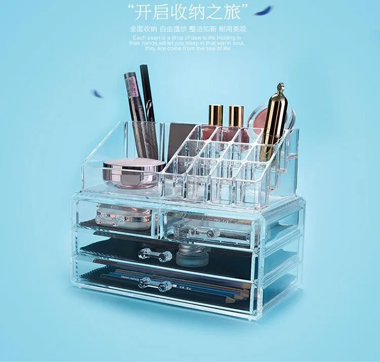 Органайзер для косметики коробка хранения 5 шт. акриловый органайзер ящики