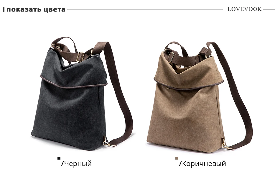 LOVEVOOK, Холщовый Рюкзак, дорожная сумка для женщин,, женская сумка на плечо, повседневные школьные сумки, Дамская ручная сумка, большая ВМЕСТИТЕЛЬНОСТЬ