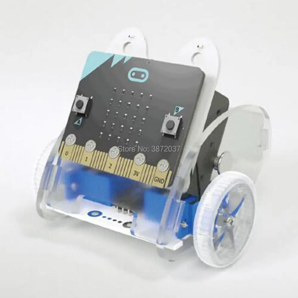 DIYamll кольцо: bit car v2 для micro:bit (без micro:bit) маленькая смарт машина DIY|Модули умного