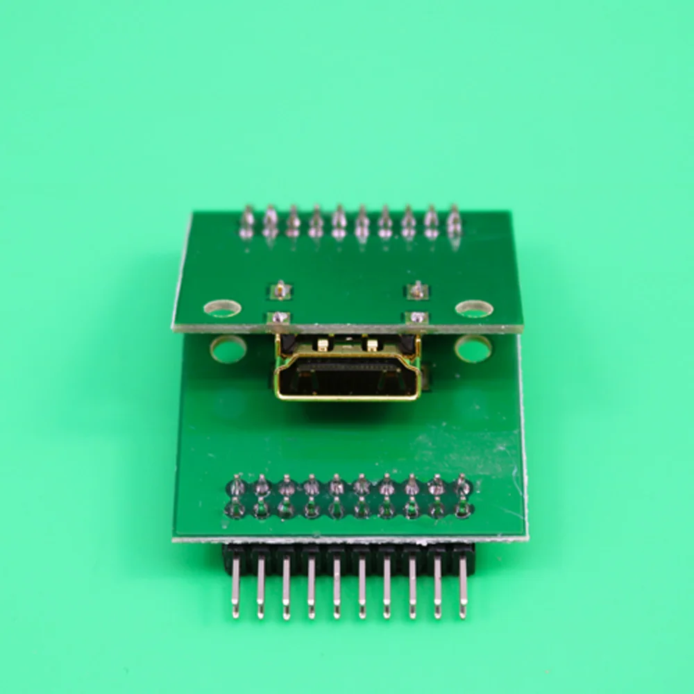 

YuXi 1Piece HDMI A Type 19Pin PCB Board Bond Wires Seals HD HDMI Socket Connector Female Seat Test Female Seat gold-plated
