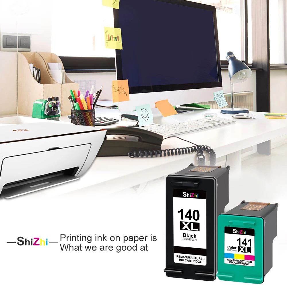 Чернильный картридж SHIZHI 140 141 совместимый для HP XL 141xl Deskjet serie C4283 C4583 C4483 C5283 D5363 D4263
