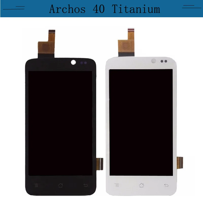 Для Archos 40 титановый ЖК-дисплей и сенсорный экран идеальные запасные части 4