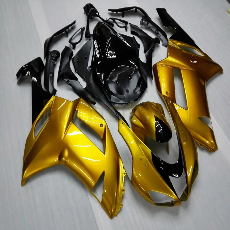 Заказной обтекатель мотоцикла для Kawasaki ZX-6R 07-08 636 ZX6R+ подарки+ красные мотоциклетные панели