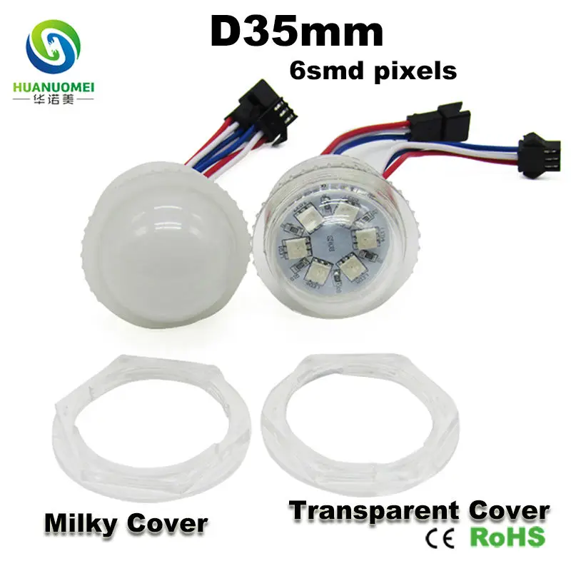 Уличный полноцветный светодиодный модуль smd 5050 rgb пиксветильник па 35 мм 6