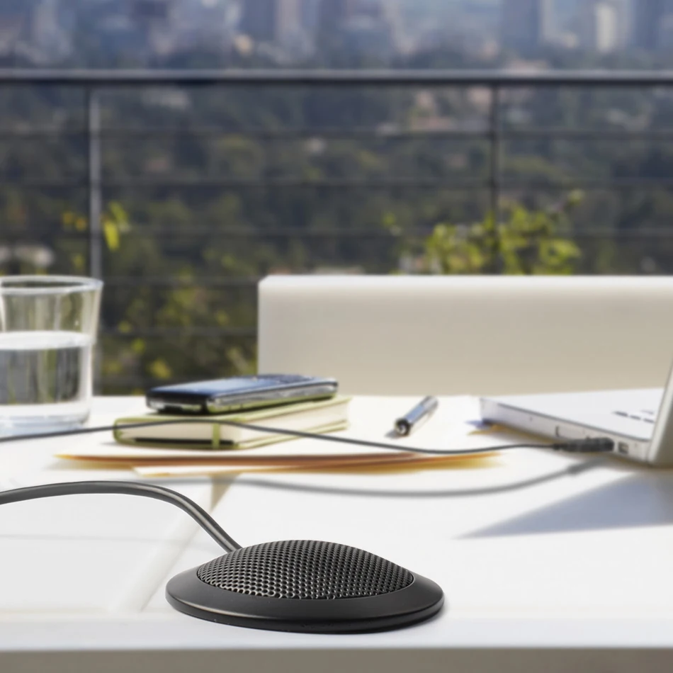 Микрофон USB разъем всенаправленный Настольный Конференц зал микрофон с 9.6фт