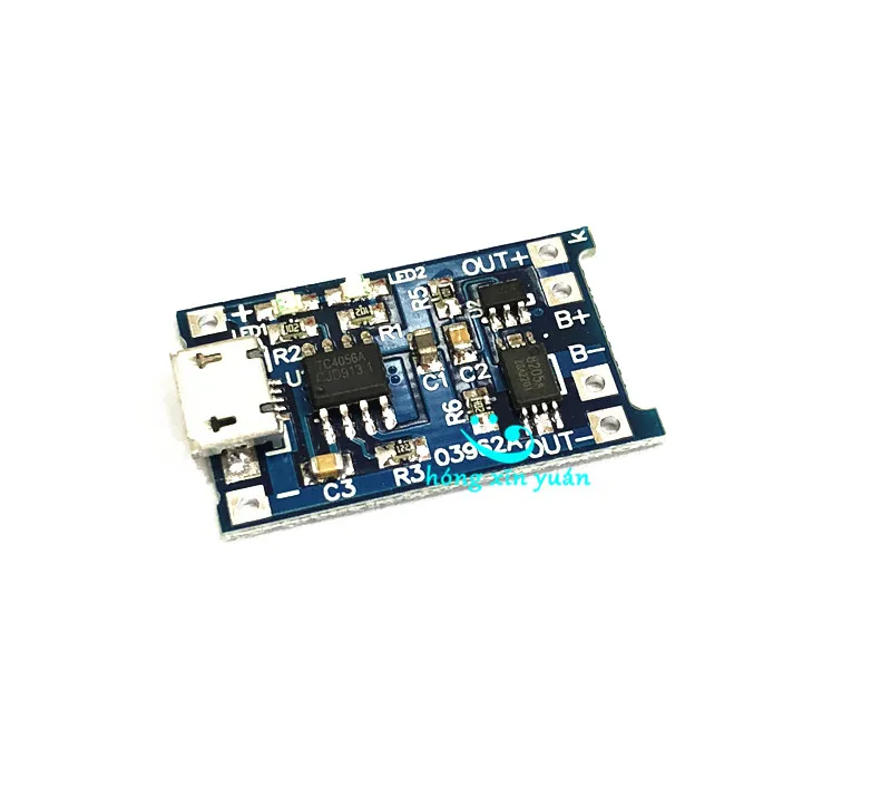 5 шт. в Micro USB 1A 18650 литиевая батарея зарядная плата с защитным зарядным модулем|board
