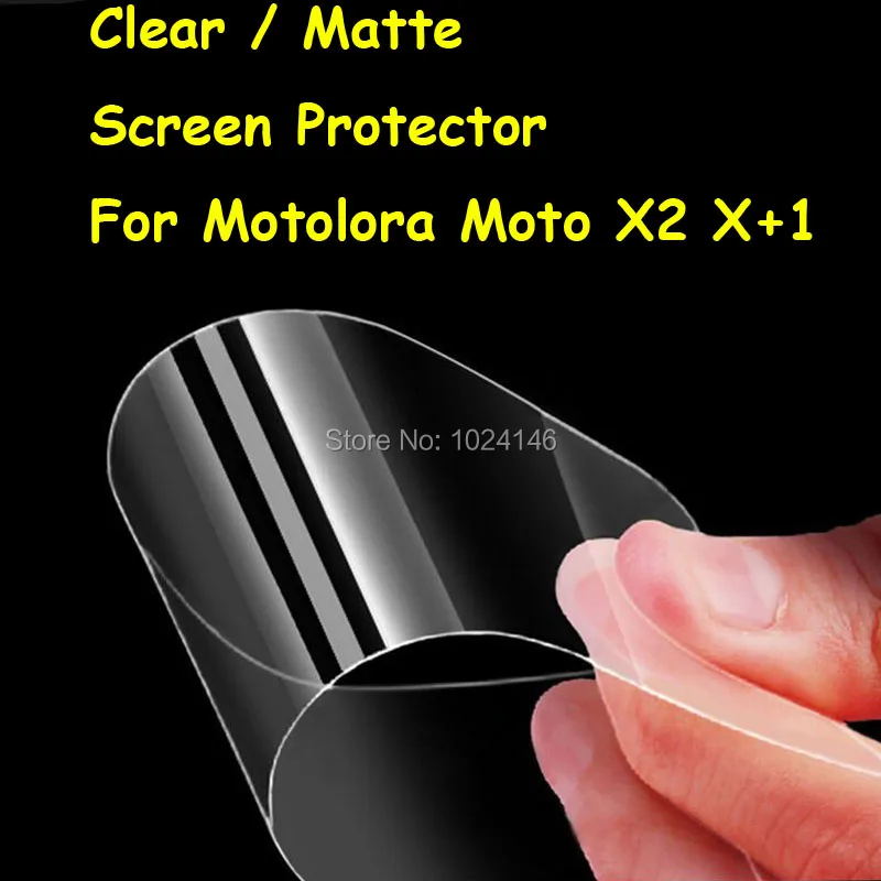 Прозрачная/Антибликовая матовая защитная пленка HD для Motorola Moto X 2 2nd Gen + 1 2014 X2 5