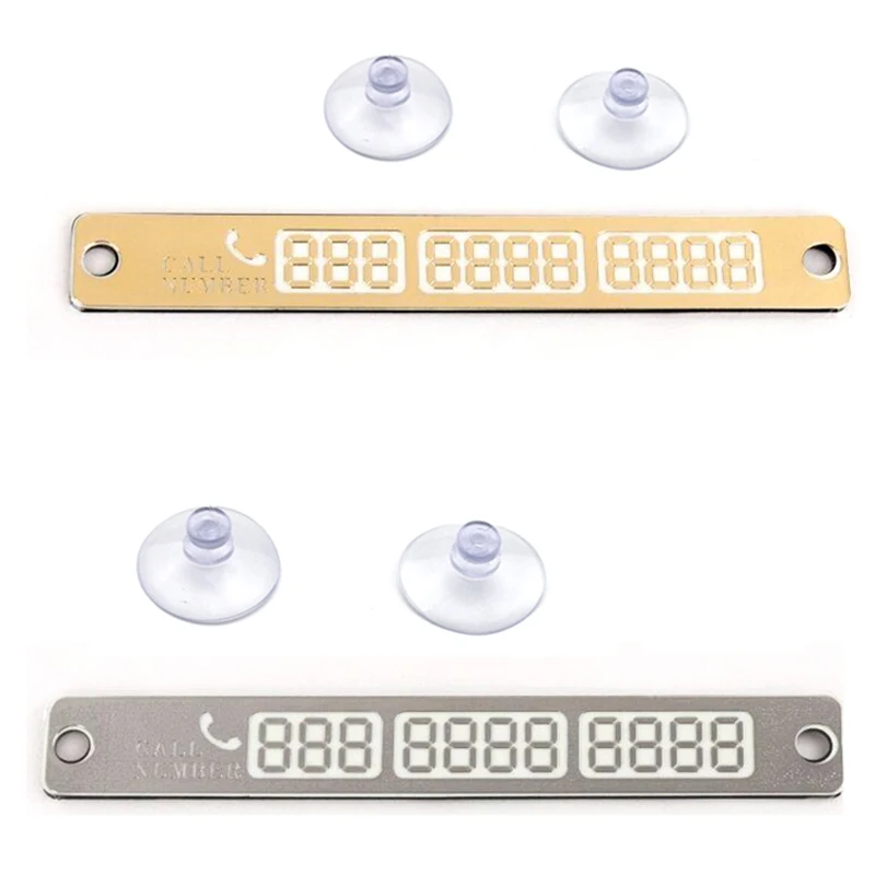 1 шт. автомобильные наклейки карта автомобильной временной парковки уведомление