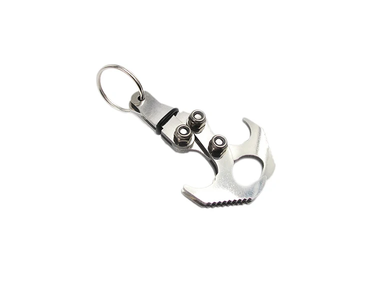 EDC gear тактическая карманная цепочка для ключей Мульти Карабины для инструментов гравитационный крючок брелки для кемпинга выживания дорожные наборы