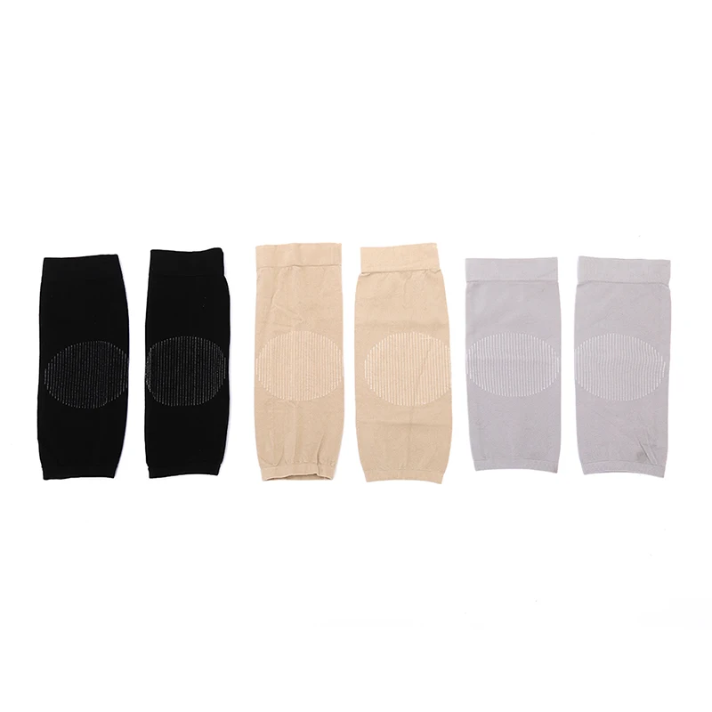 Защита для колена 2 шт. артрит ног травма тренажерный зал рукав эластичная