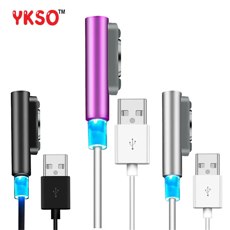 YKSO Высокое качество Магнитный зарядный кабель данных цифровые кабели USB Зарядное