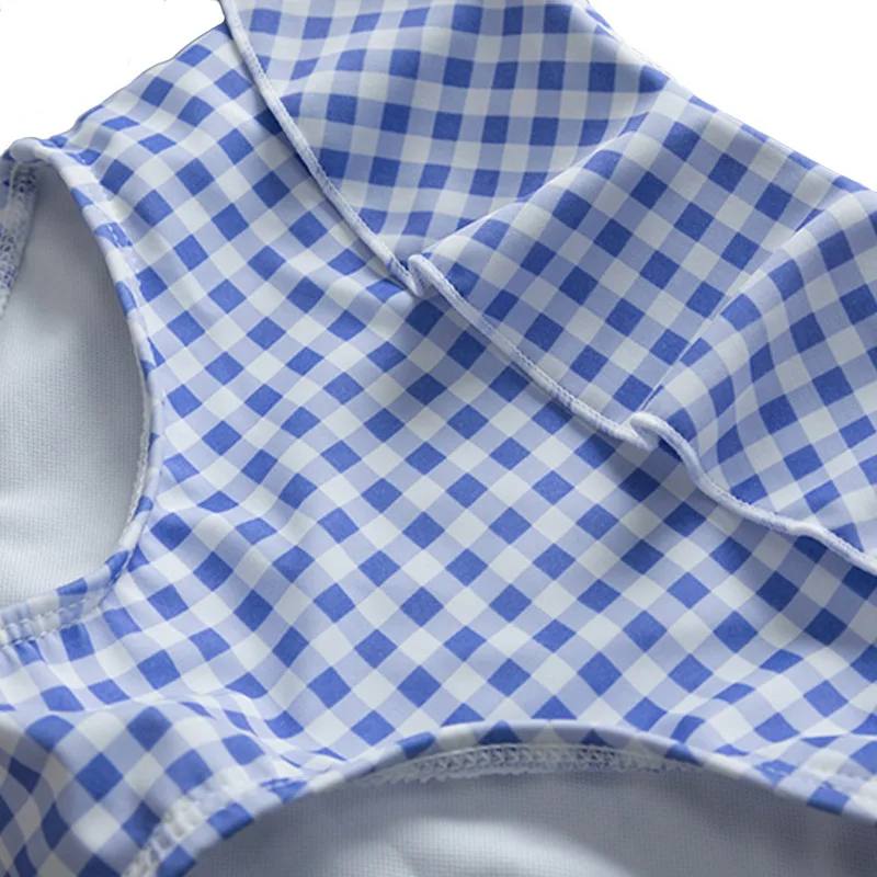 Летний детский костюм из двух предметов с фламинго для купания и плавания одежда