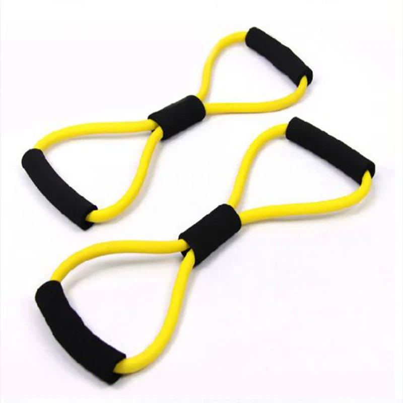 WEING 223 8 Type Resistance Bands Workout Gym Fitness Elastic Equipment Exercise Training Musculation Elasticas Para Ejercicio |
